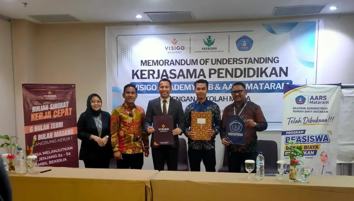 SMK Islam Sirajul Huda Gandeng Visigo Academy dan AARS Mataram, Buka Jalan Lulusan SMK ke Perguruan Tinggi